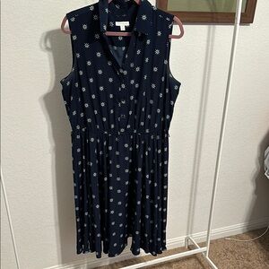 Cinch waist, summer circle skirt dress